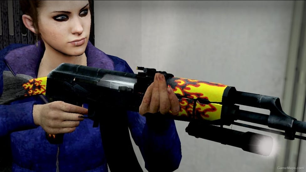 L4D1-ak47 Blaze Skin (online)