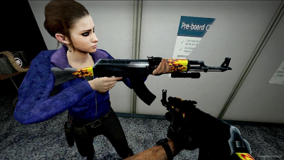L4D1-ak47 Blaze Skin (online)