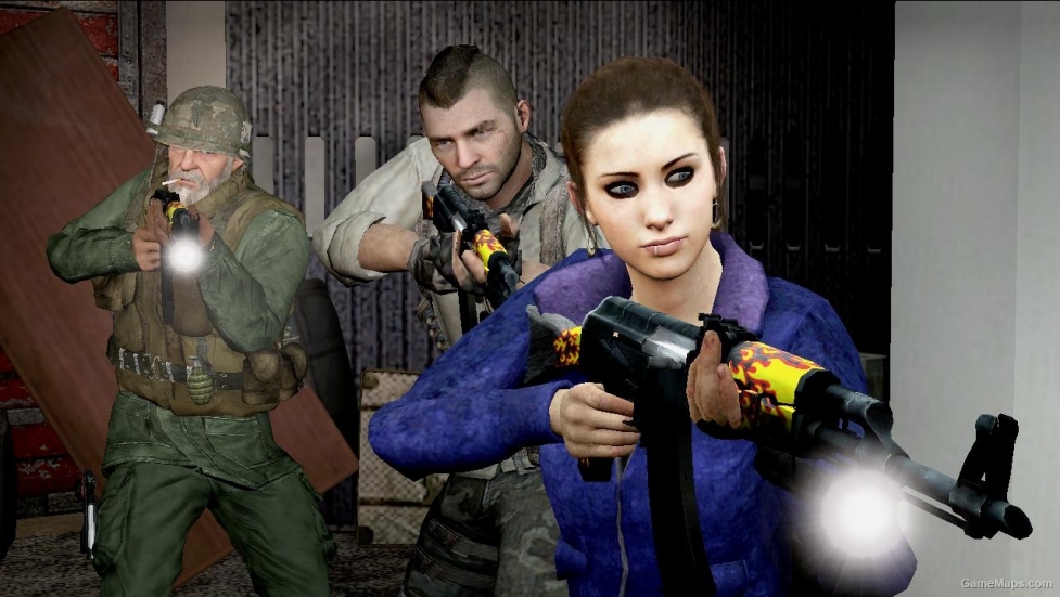 L4D1-ak47 Blaze Skin (online)