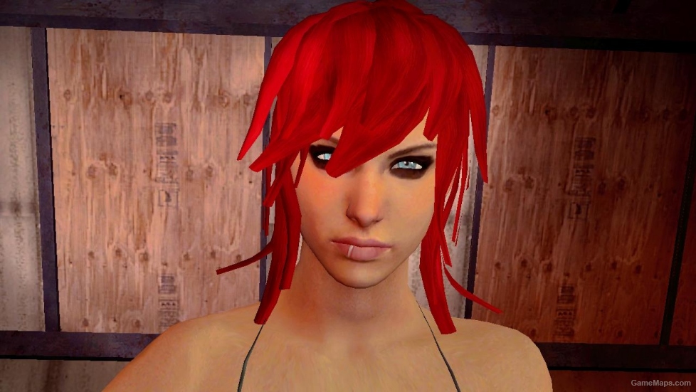 L4D1-Bikini Teen Angst Zoey red hair (in shorts)