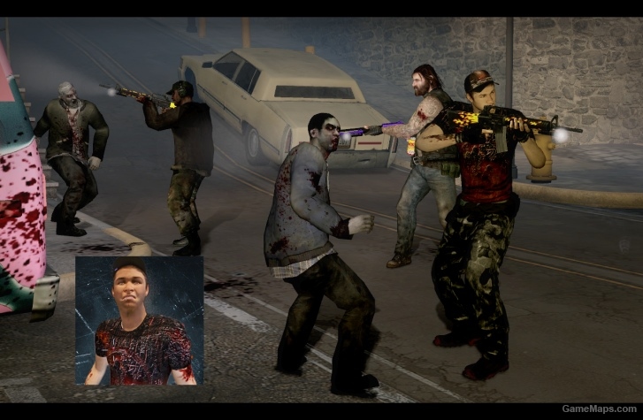 L4D1-Ellis Heaven & Hell replaces Louis