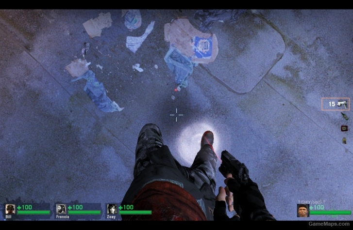 L4D1-Ellis Heaven & Hell replaces Louis