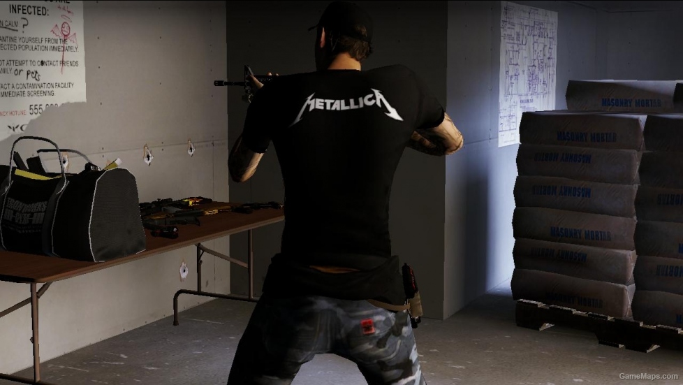 L4D1-Ellis Metallica (Ride the lightning) replaces to Louis