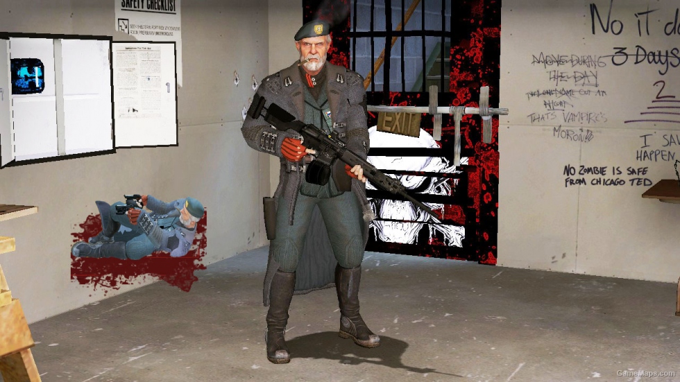 L4D1 Judd Whitaker - World War Z - [Bill&Francis] (Mod) for Left 4 Dead 