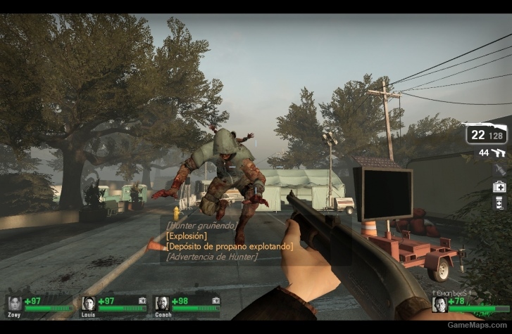 L4D1-Hunter green hoodie