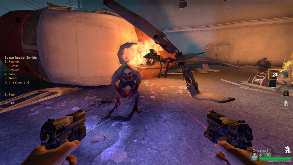 L4D1-Jockey replace to Hunter [with sounds and voices]