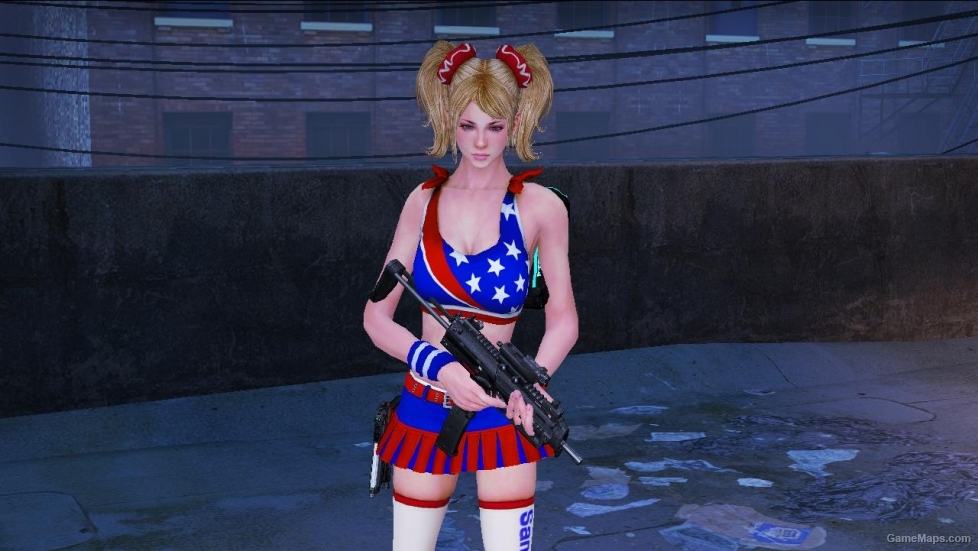 L4D1-Juliet American Cheerleader Outfit replaces to Zoey
