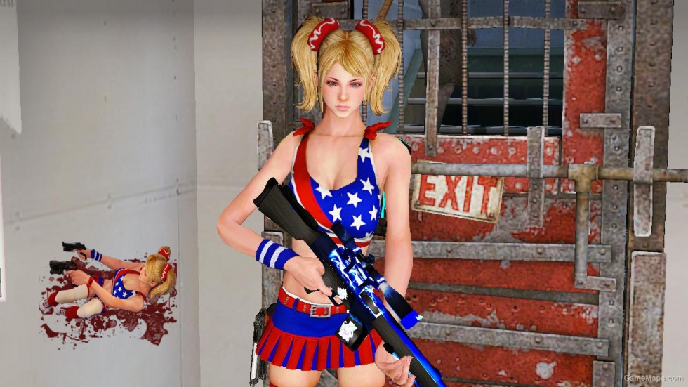 L4D1-Juliet American Cheerleader Outfit replaces to Zoey