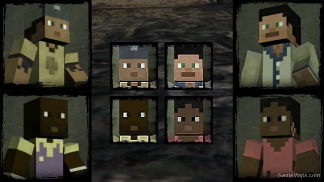 L4D1-L4D2 Minecraft Survivors