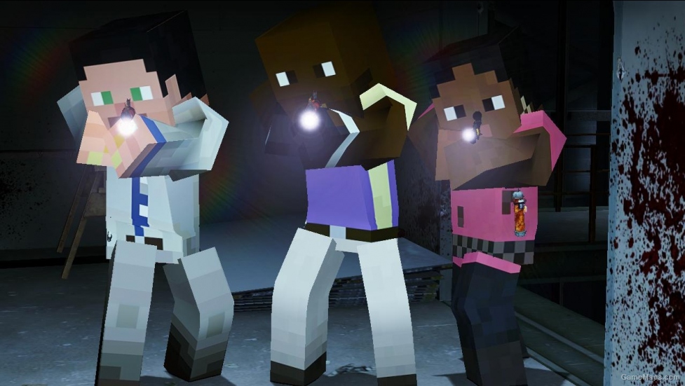 L4D1-L4D2 Minecraft Survivors