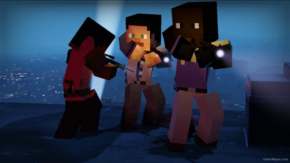 L4D1-L4D2 Minecraft Survivors