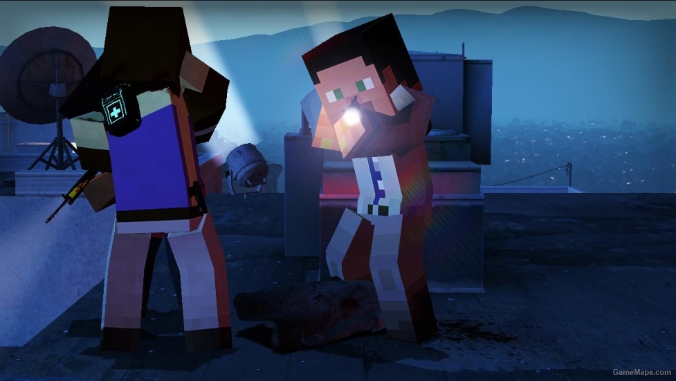 L4D1-L4D2 Minecraft Survivors