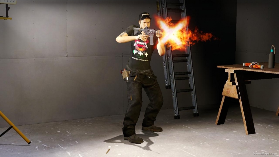 L4D1-Master of Puppets Ellis T-shirt replaces to Louis