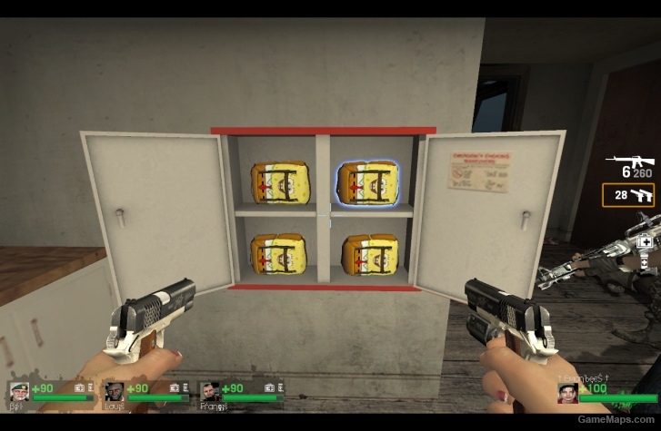 L4D1-Medkit Spongebob