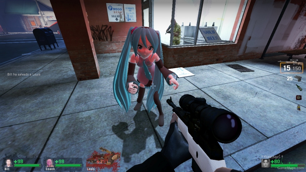 L4D1-Miku Hatsune (Witch)