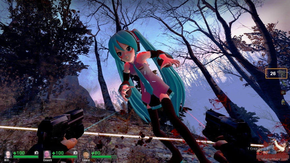 L4D1-Miku Hatsune (Witch)