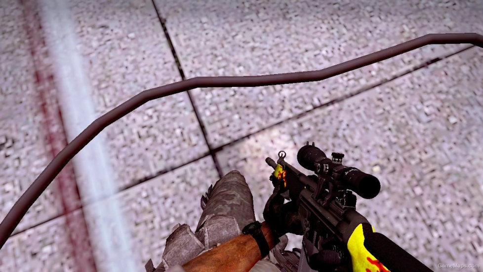 L4D1-Military Sniper Blaze Skin (Online)