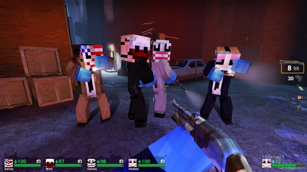 L4D1-Minecraft - Payday 2 Survivors