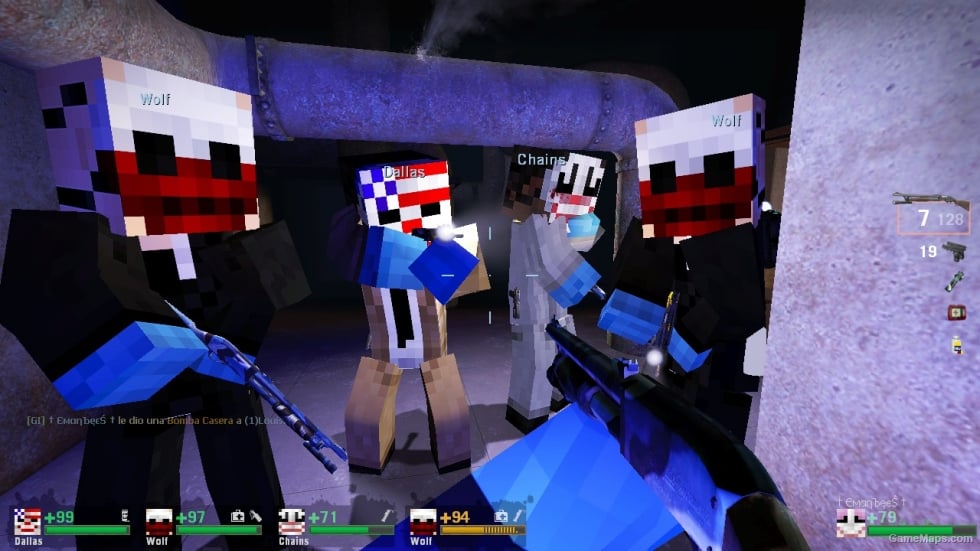 L4D1-Minecraft - Payday 2 Survivors