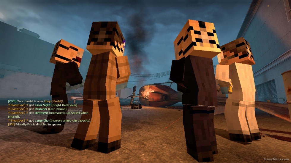 L4D1-Minecraft - Payday 2 Survivors