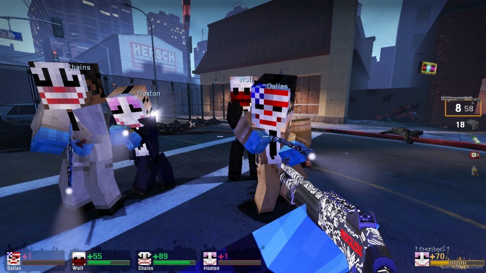 L4D1-Minecraft - Payday 2 Survivors