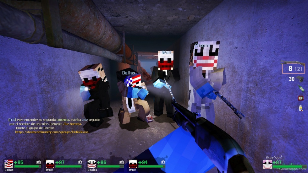 L4D1-Minecraft - Payday 2 Survivors