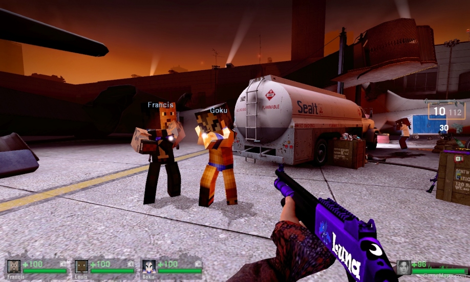 L4D1-Minecraft Goku replaces to Bill