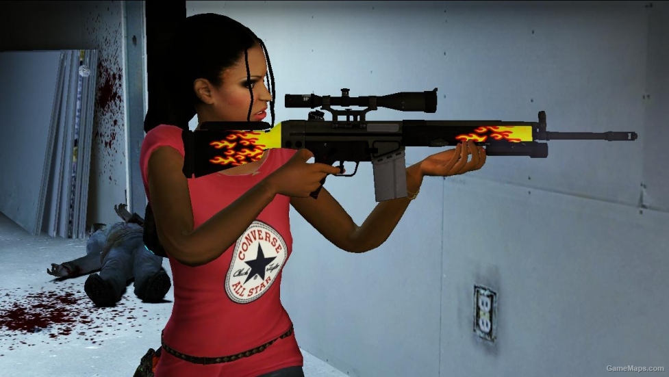 L4D1-Real Girl Rochelle Beta Hair, Shorts