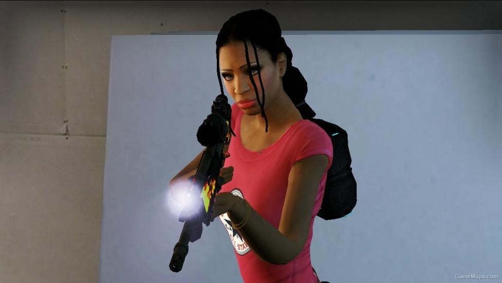L4D1-Real Girl Rochelle Beta Hair, Shorts