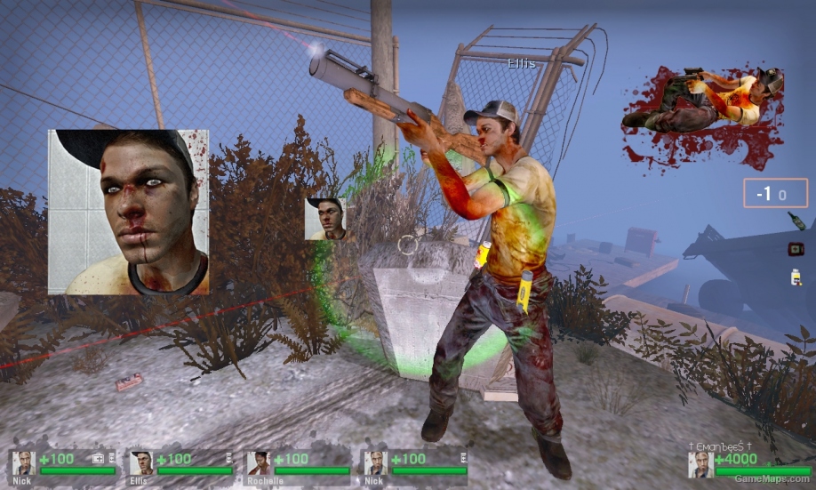 L4D1-Realistic survivor [Ellis] replaces to Louis
