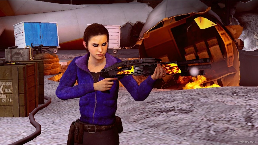 L4D1-Spas Blaze Skin (online)