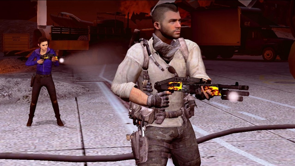 L4D1-Spas Blaze Skin (online)
