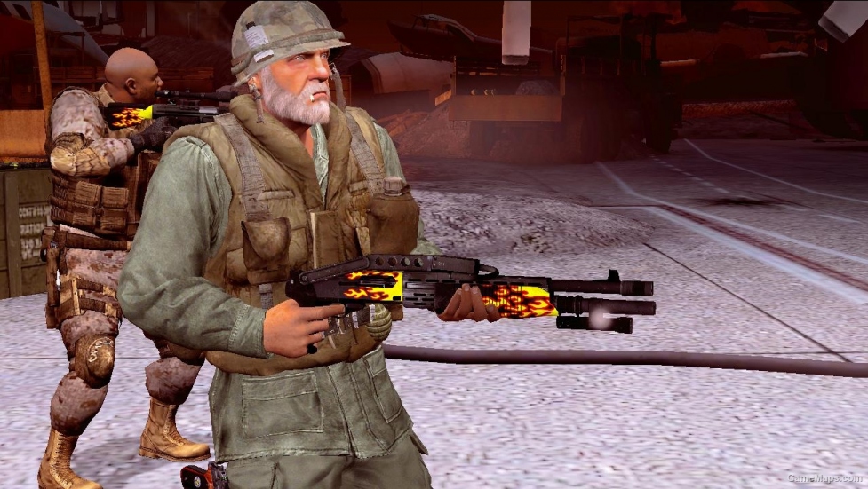 L4D1-Spas Blaze Skin (online)