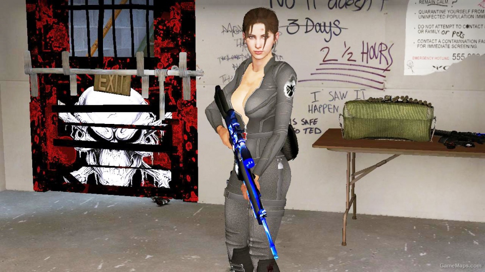 L4D1-Secret Agent Zoey (Suit)