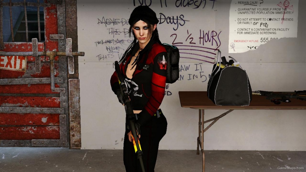 L4D1-Sexy Badass Zoey (Redux)