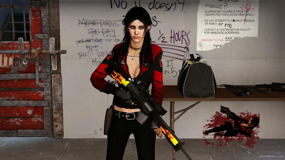 L4D1-Sexy Badass Zoey (Redux)