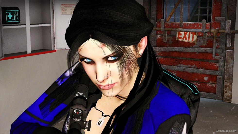 L4D1-Sexy Badass Zoey Blue (Redux)