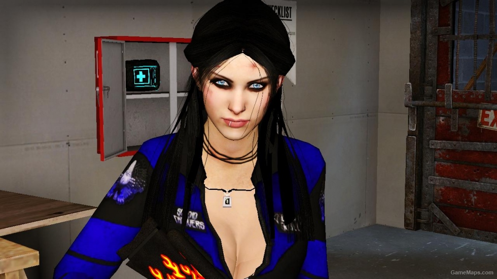 L4D1-Sexy Badass Zoey Blue (Redux)