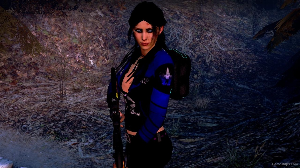 L4D1-Sexy Badass Zoey Blue (Redux)