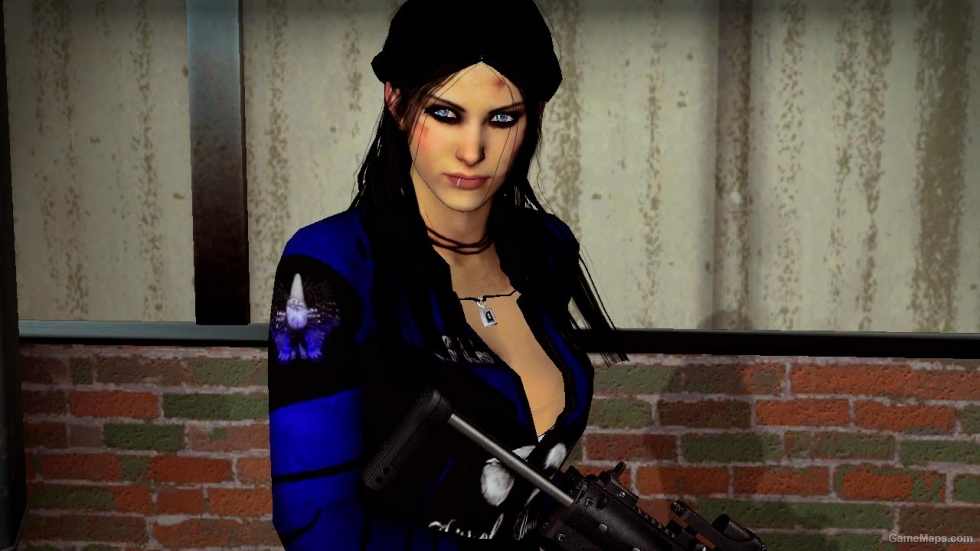 L4D1-Sexy Badass Zoey Blue (Redux)