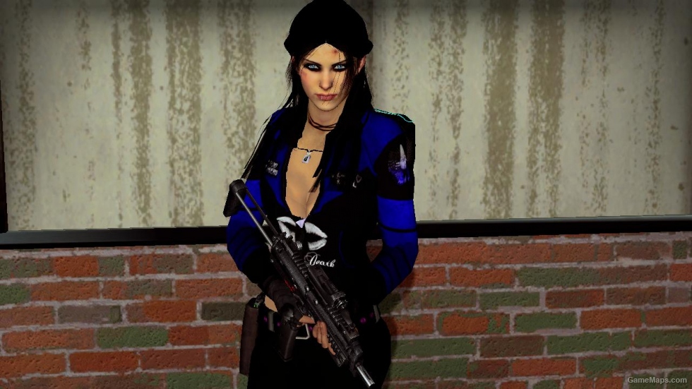 L4D1-Sexy Badass Zoey Blue (Redux)