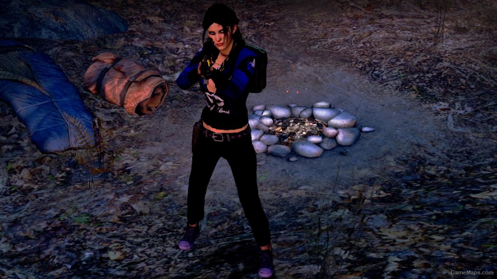 L4D1-Sexy Badass Zoey Blue (Redux)