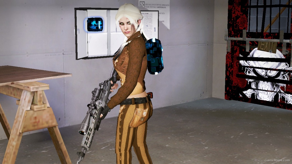 L4D1-Sexy Steampunk Zoey