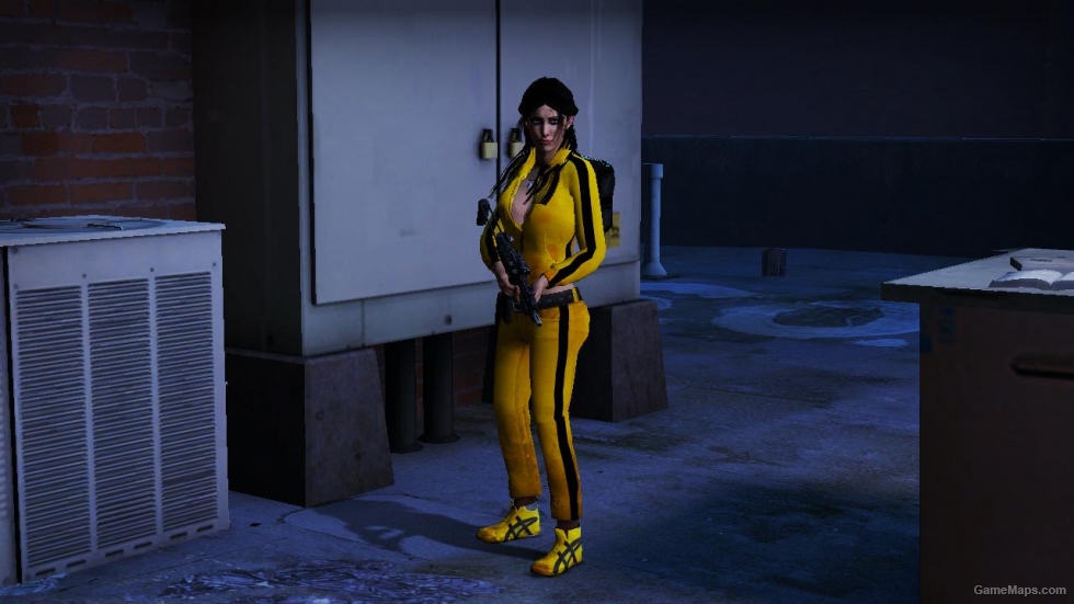 L4D1-Sexy Zoey's Kill Bill Cosplay