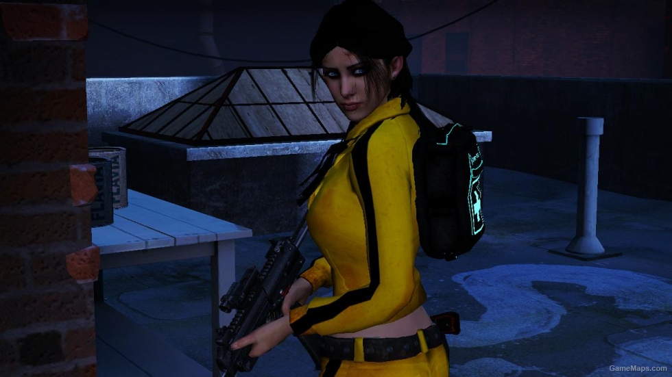 L4D1-Sexy Zoey's Kill Bill Cosplay