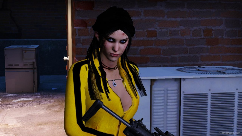 L4D1-Sexy Zoey's Kill Bill Cosplay