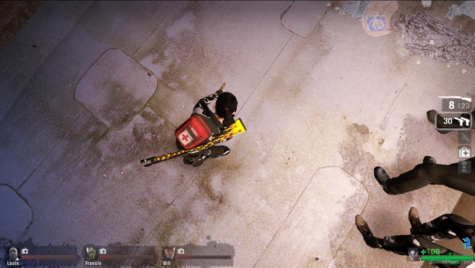 L4D1-Shotgun Blaze Skin