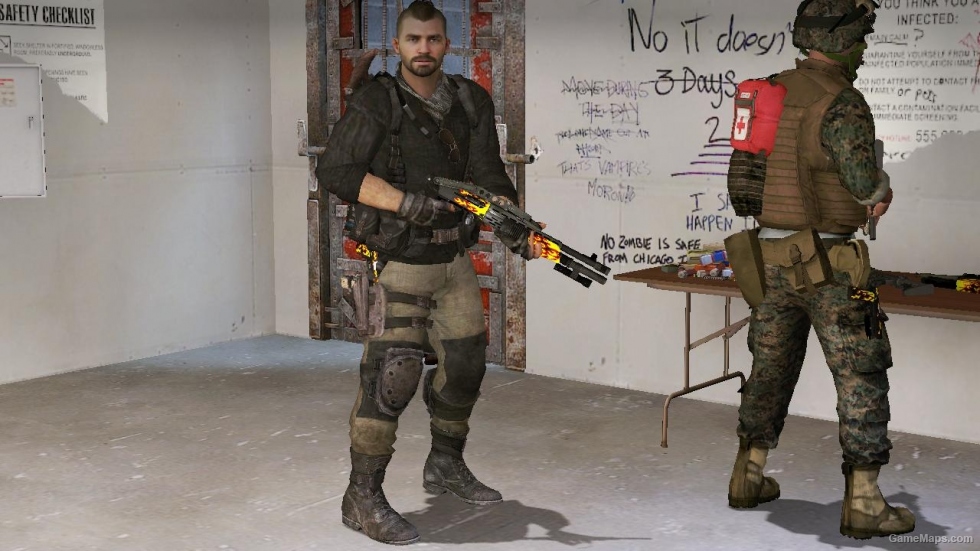 L4D1-Special Ops Captain Mactavish
