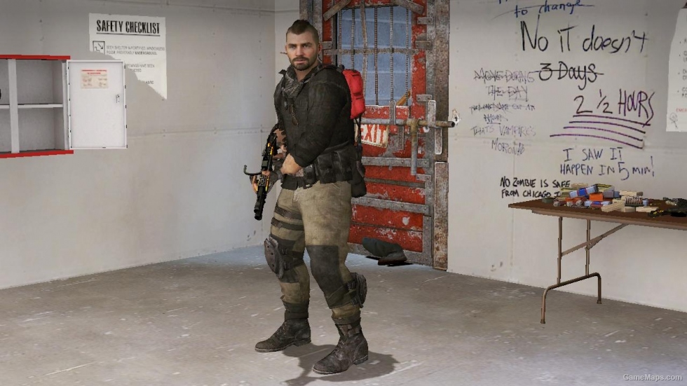 L4D1-Special Ops Captain Mactavish