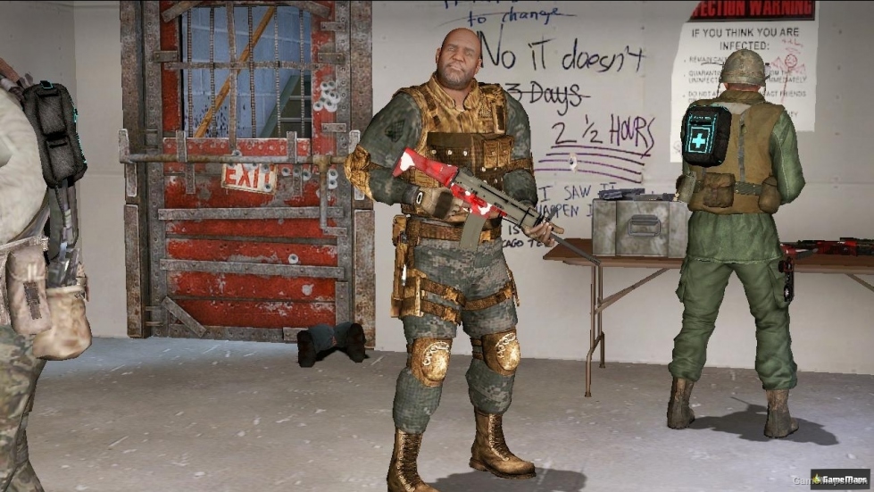 L4D1-U.S. Marine Coach replaces Louis